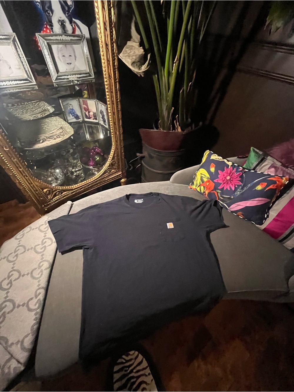 Carhartt Black Short-Sleeve Pocket T-Shirt